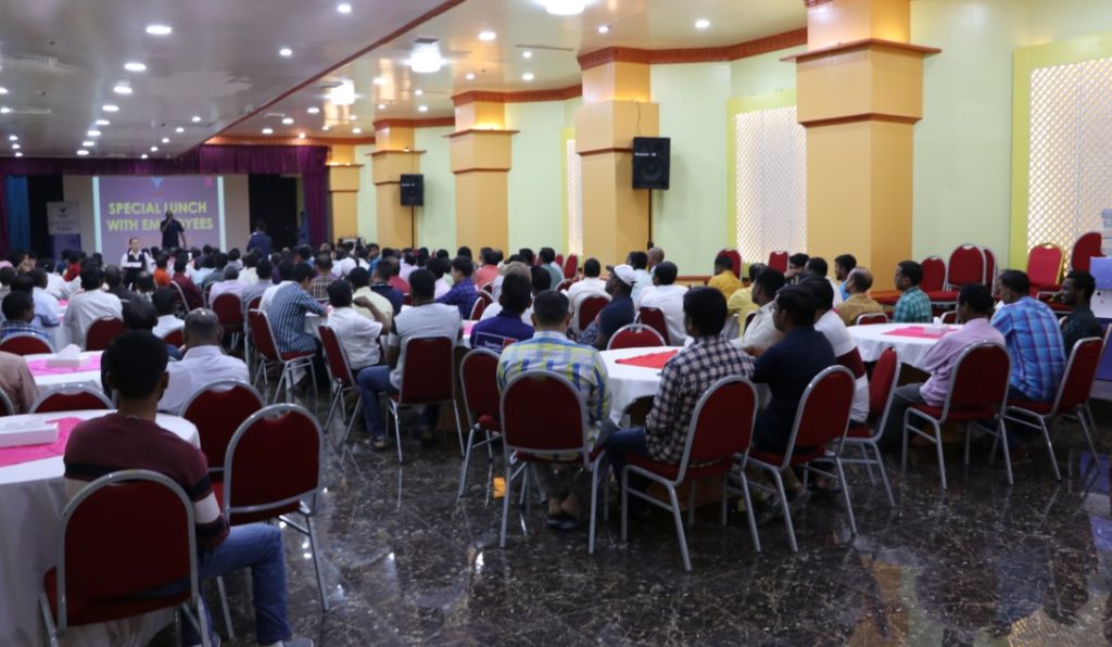 Lunch with Employees 1